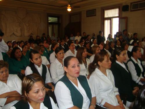 Festejan y reconocen a las enfermeras en Tampico